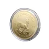 Arts and Crafts Kruger Pomagresowa złota moneta z Południowej Afryki Handel zagraniczny Handel Moneta z Południowej Afryki w 2021 r.