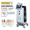 NIEUW UP GRADE 3 WAVES DIODE Laser Hairverwijdering met coherente laser zender1064nm 755nm 808nm Permanente ontharingsmachine met avondmaalkoelsystemen