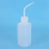 Storage Bottles 5X 250ML 8OZ Capacity Tattoo Wash Clear White Plastic Green Soap Squeeze Bottle