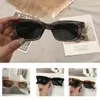 Solglasögon nya kvinnor rektangel solglasögon vintage varumärke designer fyrkant retro solglasögon kvinnlig dam glasögon katt ögonförare skyddsglasögon uv400 p230406