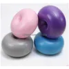 Yoga Balls Fashion Donut Yoga Balls Explosion Proof Fitness Träning Ball Health Sports Gym Drable Apple Shape Pilates Drop Delivery DHU3V