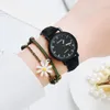 Montres-Bracelets Gaiety Marque Montre Pour Femmes Robe Romantique Bracelet Montre-Bracelet De Mode Dames En Cuir Horloge À Quartz Zegarek Damski