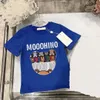 T-Shirts Kinder T-Shirt Designer für Baby-Girl-Shirts Mode T-Shirt mit Buchstaben Casos Sommer Kurzarm Mann Tee Männer Kleidung