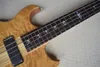 4 Strings Neck-Thru-Body Electric Bass Guitar with Qualited Maple Top Golden Hardware Offer Logo/Color Customize
