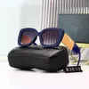 Lunettes de soleil d'été design de luxe Petites lunettes carrées Visière personnalisée
