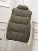 Gilets pour femmes 2024 hiver automne femme gilet chaud vers le bas coton femme épais amovible gilet à capuche sans manches veste manteau