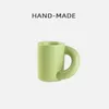 Mokken Noordse keramische keramische grappige mug koffie beker creatief dikke handgreep grote oren grote ontbijtbekers en water gepersonaliseerde geschenken