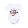Rompers baby Happy Birthday Daddy Summer Heart Girls Clothing Jumpsuits Children 0-24m Born outfits outwear1