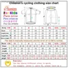 Maglia da ciclismo Set Abbigliamento da ciclismo per bambini di alta qualità Maglia estiva per bambini Set da ciclismo Abbigliamento corto da ciclismo Completo MTB Abbigliamento da ciclismo per bambini Q231107