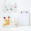 Jewelry Pouches Beehive Decor Honeycomb Display Stand Holding Rack Desktop Adornment Storage Box Hanging Shelf Miss