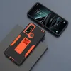 Armor Magnetic Phone Cases For Google Pixel 7 Pro 7A Wiko Ride 3 Oneplus Nord200 N20 5G TCL 20XE T-Mobile Revvl 6 Pro 5G Boost Celero 5G Plus Kickstand Holder Back Cover