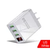 3 Usb Ports 3.1A LED USB Wall Charger Quick Charging LED Power Adapters For IPhone 12 13 14 15 Pro Max Samsung htc M1