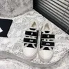 Mode lyxiga sneaker försvarare designer casual sko äkta läder märke sneakers kvinna tränare plysch löpskor ess stövlar av varumärke W436 001