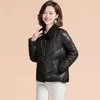 Feminino para baixo 2023 estilo algodão-acolchoado jaqueta feminina inverno moda mais veludo senhoras casaco curto acolchoado