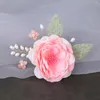 Haarspangen, Feen-Blumen-Clip, chinesisches Hochzeits-Accessoire für Frauen, Perlen-Legierung, Haarnadel-Kopfschmuck, Tiara, Vintage-Haarspange, Kopfschmuck