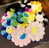 Super Big Plush Sun Flowers Pillow Soft Toy fylld Toy Plush Mats Meditation