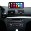 10.25 "Wireless Apple CarPlay Android Auto Car Multimedia för BMW 1 Series E81 E82 E87 E88 Huvudenhet Pekskärm bakkamera