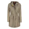 Trench da donna Cappotti beige Giacche con cappuccio