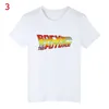 Męskie tshirty Powrót do przyszłości Tshirt Luminous T Shirt Camiseta Summer Short Sleeve T Shirts Powrót do przyszłości TEE TOPS TSSHIRTS 4XL 230406