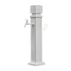 Kitchen Faucets White Outdoor Courtyard Column Faucet Garden Watering Spray Gun Water Outlet Villa