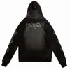 Tasarımcı Hoodies Erkek Hoody Balencigaas Erkek Kazak Sweatshirt Moda Moda Moda Erkek Giyim Paris Gece Sahne Mektubu Eski Kapşonlu Erkekler Gençlik Çift Kat 2B08