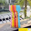 Food Grade Non Stick Butter Silicone Spatula Cooking Tools Cutter Brush Mixer Chocolate Smoother Heat Resistant Cookie Pastry