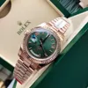 В оригинальной коробке президентские часы AAA мужские часы Reloj Rome 41 мм datejust Day-Date Автоматические механические 2813 Механизм 904L Ремешок из нержавеющей стали 2023