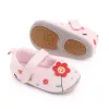 Hotsell bébé filles chaussures Prewalker fleur filles premiers marcheurs nouveau-né automne bébé berceau chaussures bambins filles princesse chaussures