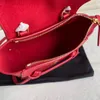 10A High Quality Brand Tote Mini Bag Women Shoulder Red Color Bags Real Leather Handbags 21cm Designers Granulated Calfskin Belt Pico Handbag Free shipping