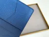 2024 Elegancki projektant portfulowy portfel - kompaktowy luksusowy rozkład z kartami, konstrukcja skóry premium 30790