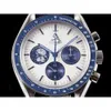 Mężczyźni drogie Speedmaster zegarek Chronograph Auto Menwatch Znakomita jakość Klon Cal.3313 Ruch mechaniczny UHR 6-pins Working Sapphire Montre Moonwatch JSJX