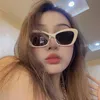 Fashionable luxury outdoor sunglasses 23 Spring summer cat's eye pearl for women 5481 net red with the same style of small fragrance high-grade