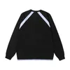 essentialhoody hoodies sweatshirts 23 nieuwe Ames letterprint gekleurde lange mouwen Amerikaanse stijl en losse damestop met ronde hals