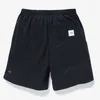 Shorts pour hommes 2023 été WTAPS 23SS décontracté broderie Capris mode sport japonais lâche noir pantalon droit 230406