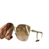 2023 Modedesigner Neue Sonnenbrille Mode Polarisator Metallkette Begriffe Brille gut