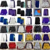 2023 neue City Pockets bedruckte Basketballshorts 22-23 All-Team Short Sport Wear Hose mit Tasche City Blau Weiß Schwarz Rot Lila Aufdruck Gute Qualität