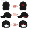 Berets Custom Baseball Caps Professional Custom High Quality Embroidered Corduroy Baseball Caps Men Ladies Adjustable CapsL231106