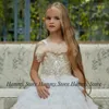 Yipeisha – robe de mariée à fleurs pour filles, en Tulle, Sexy, bretelles Spaghetti, à plusieurs niveaux, robe de bal, fête d'anniversaire, première Communion