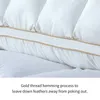 Pillow Peter Khanun 3D Bread Goose Pillow Fold Luxury Protection Nacken- und Wirbelsäulenkissen 100% Baumwolle Bezug Quick Rebound P01 230406