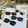 2023 Fashion Designer New Sunglasses Mensa omensSu nglassesLe tterDa rkGr eenSq uareGl assesLa rgeFa ceFa nglassesFe malein sSu mmerY2 KIn dividualizedSu ma