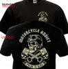 Heren T -shirts Motorfiets Addict Biker Chopper Bobber Motard Motorrad Zomer korte mouw plus size print heren T -shirt zomer t -shirt 230406