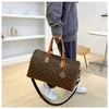 IMJK Designer Travel Duffle-bolsa de embarque de alta capacidade com cinta de crossbody, Lagem de mão durável para mulheres