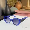 Sonnenbrille Unregelmäßig Oval Für Frauen 2023 Modedesigner Runde Sonnenbrille Damen Trend Cateye Brillen UV400