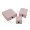 Watch Boxes Cases 10PCs Jewelry organizer Display Gifts Packaging Box Holder Black Pink White Kraft Paper Engagement Ring Necklace Bracelet Boxes 230404