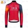 Bisiklet Jersey Setleri Kış Bisiklet Jersey Seti 2022 Takım Inaos Fece Bisiklet Giysileri MTB Bisiklet Bisiklet Pantolon Set Ropa Ciclismo Triatlon Takım Q231107