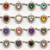 Charms 10st Pearl Love Alloy Small Pendant Jewelry Sweet Necklace Armband DIY Rhinestone Crafts Accessories