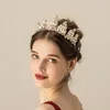 Haarspangen MYFEIVO Luxus Braut Tiara Süßwasser Perle Zirkon Braut Krone Haarband Hochzeit Kopfschmuck Zubehör HQ1375