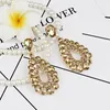 Dangle Earrings Temperament Exaggerated Wind Blinking Crystal Gift Accessories Jewelry Fashion Delicate Glass Drop For Women