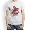 남자 T 셔츠 펑크 외계인 프린트 셔츠 셔츠 남성 티셔츠 티 탑 하라주 쿠 재미있는 캐주얼 승무원 목 짧은 소매 여름 흰색 티셔츠