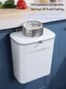 Avfallsfack väggmonterade används för köksskåp dörrar kök av papperskorgen med lock väggmonterad papperskorgen väggmonterad papperskorgen 230406